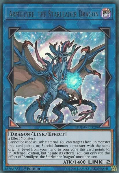 Armillyre the Starleader Dragon DUOV-EN029 (Duel Overload)  - 1st Edition