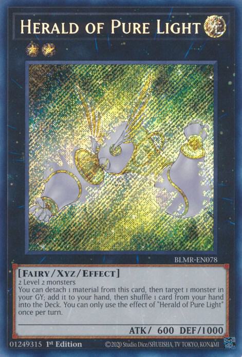 Herald of Pure Light BLMR-EN078 (Battles of Legend: Monstrous Revenge)  - 1st Edition