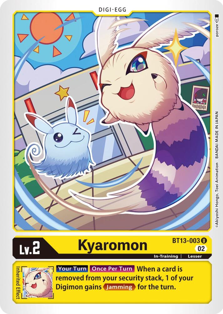 Kyaromon BT13-003 U (Versus Royal Knights) 