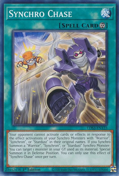 Synchro Chase LDS3-EN123 (Legendary Duelists: Season 3)  - 1st Edition