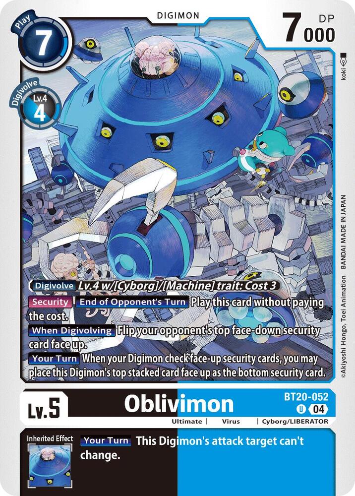 Oblivimon BT20-052 U (Release Special Booster 2.5) 