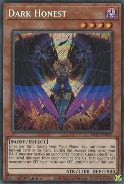 Dark Honest LIOV-EN022 (Lightning Overdrive)  - 1st Edition