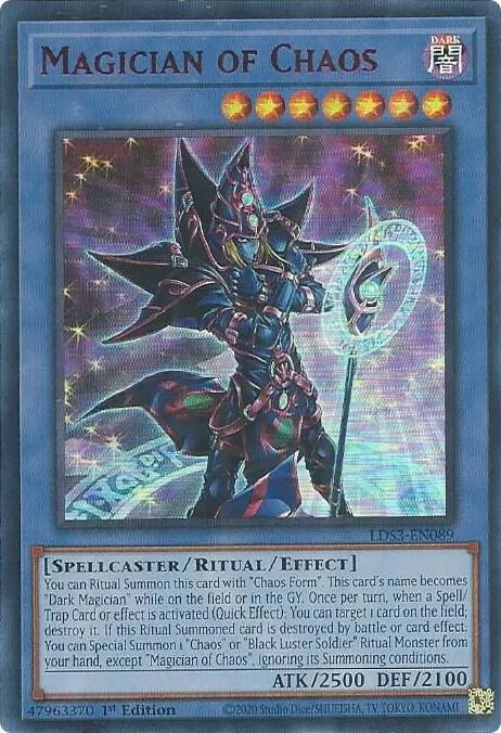 Magician of Chaos Red LDS3-EN089 (Legendary Duelists: Season 3)  - 1st Edition