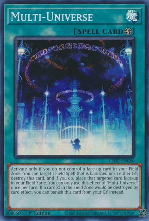 Multi-Universe LEDE-EN086 (Legacy of Destruction)  - 1st Edition