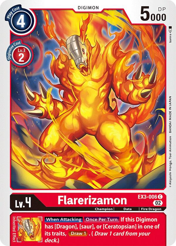 Flarerizamon EX3-006 C (Draconic Roar) 