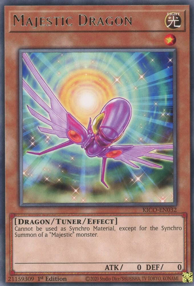 Majestic Dragon KICO-EN032 (King's Court)  - 1st Edition
