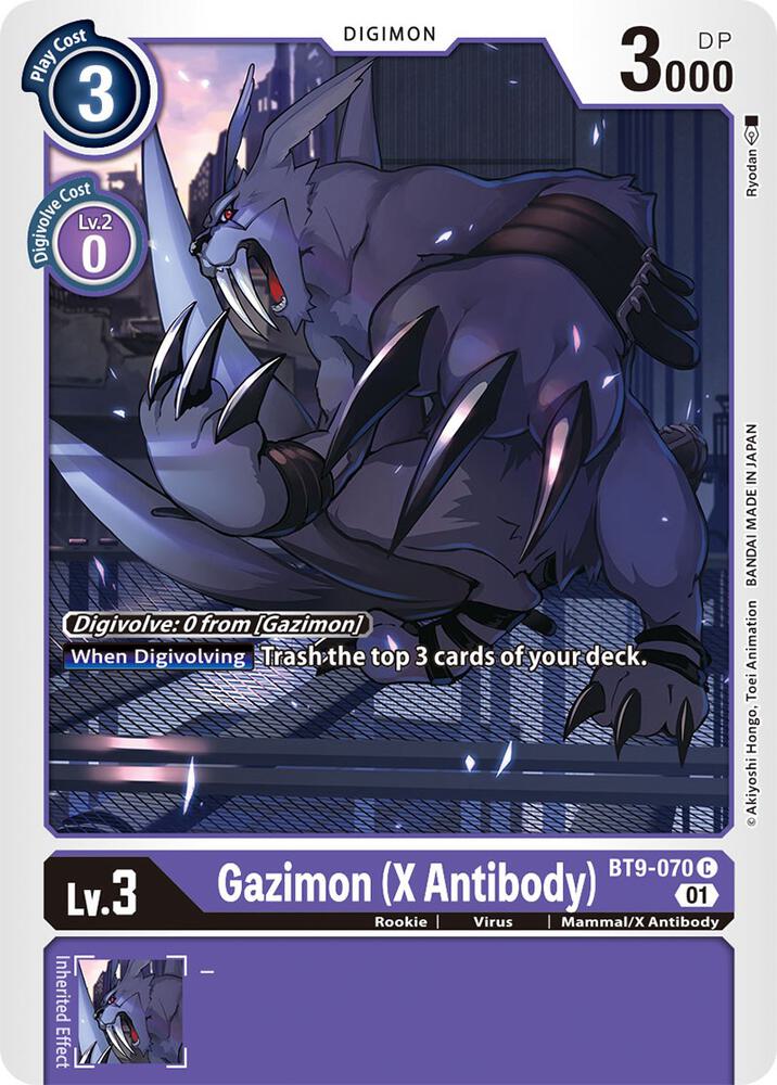 Gazimon X Antibody BT9-070 C (X Record) 