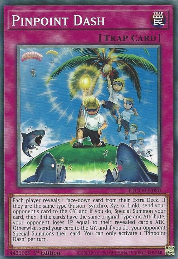 Pinpoint Dash ETCO-EN080 (Eternity Code)  - 1st Edition
