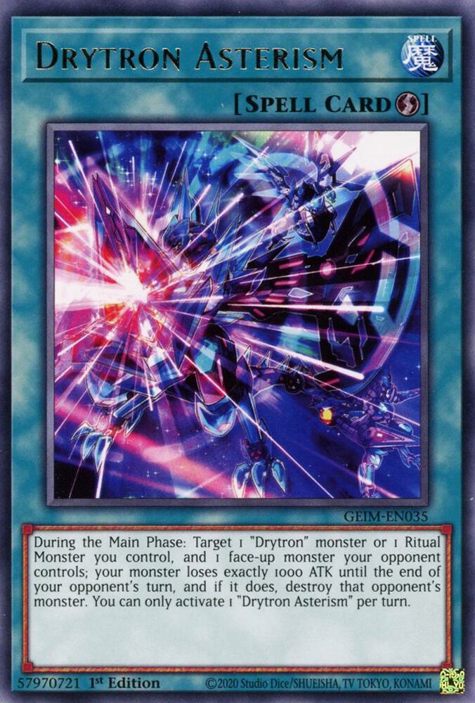 Drytron Asterism GEIM-EN035 (Genesis Impact)  - 1st Edition