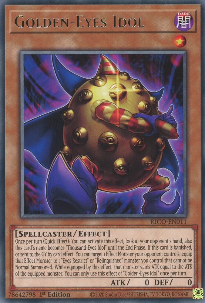 Golden-Eyes Idol KICO-EN011 (King's Court)  - 1st Edition