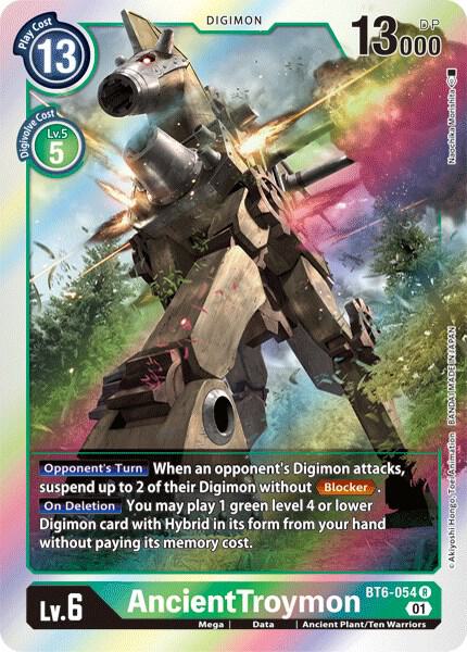 AncientTroymon BT6-054 R (Double Diamond)  - Foil