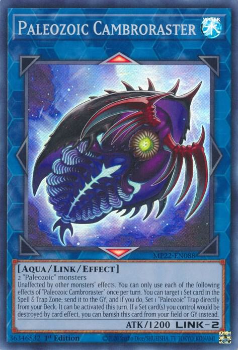 Paleozoic Cambroraster MP22-EN088 (2022 Tin of the Pharaoh's Gods)  - 1st Edition