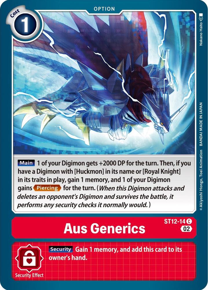 Aus Generics ST12-14 C (Starter Deck 12: Jesmon) 