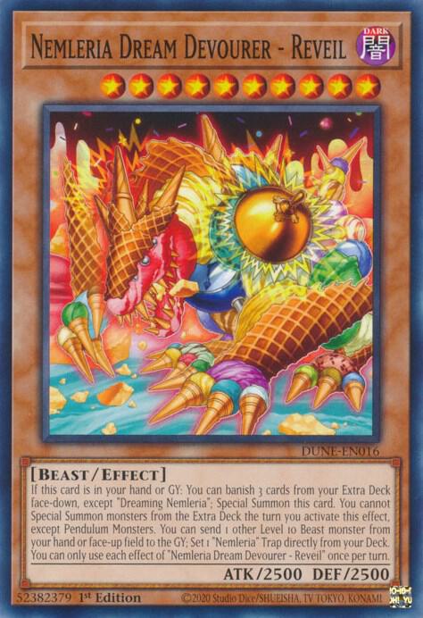 Nemleria Dream Devourer - Reveil DUNE-EN016 (Duelist Nexus)  - 1st Edition