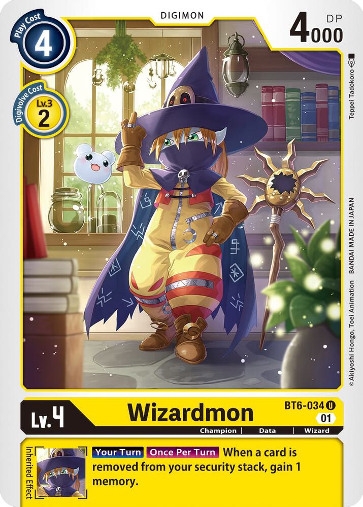 Wizardmon BT6-034 U (Double Diamond) 