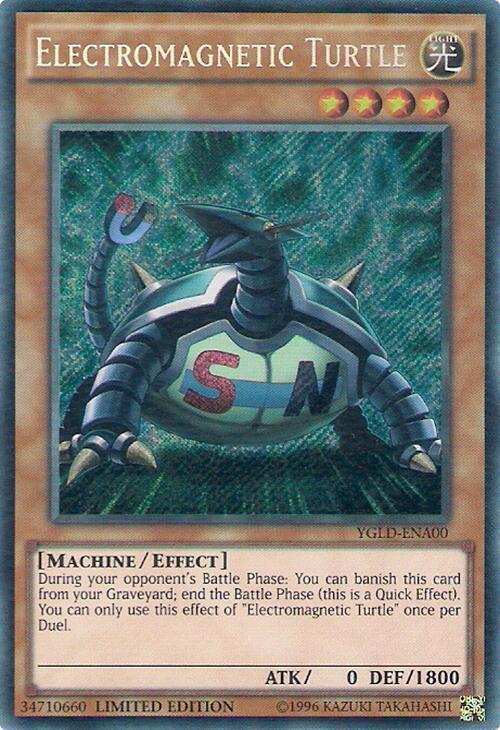 Electromagnetic Turtle YGLD-ENA00 (King of Games: Yugi's Legendary Decks)  - Limited