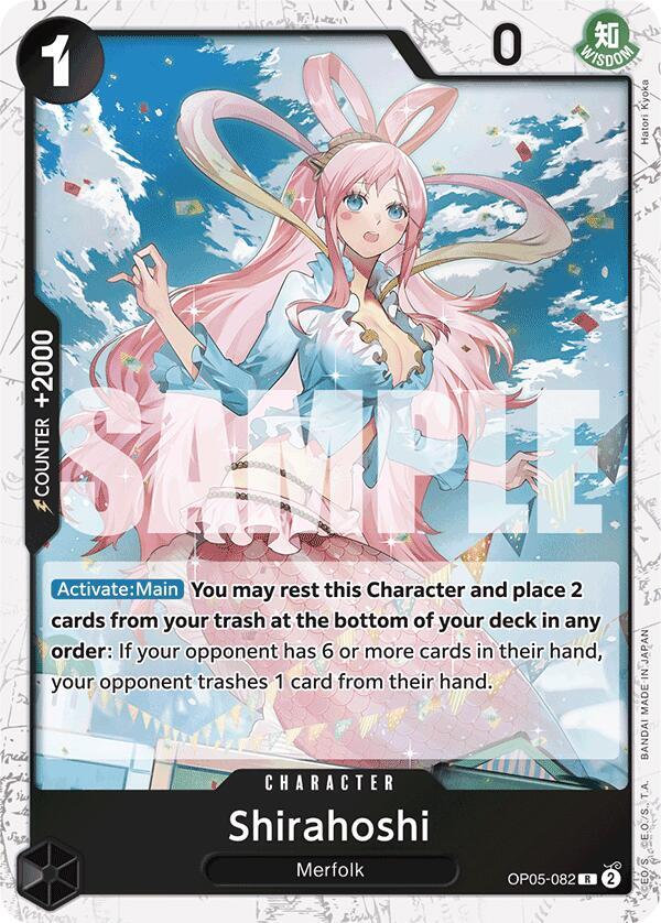 Shirahoshi OP05-082 (Premium Booster -The Best-)  - Jolly Roger Foil