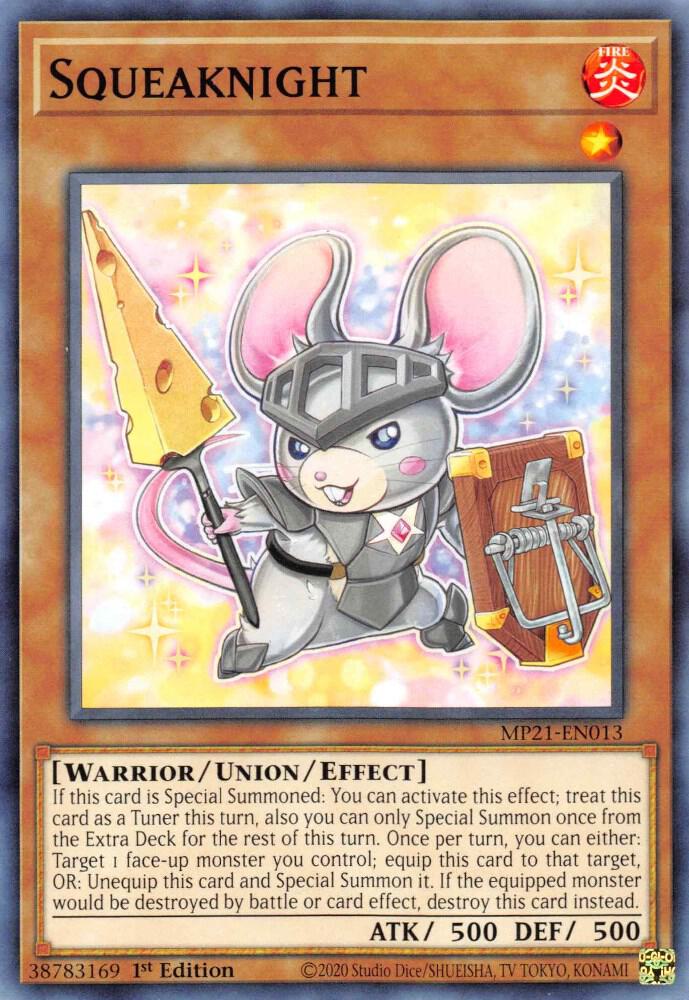 Squeaknight MP21-EN013 (2021 Tin of Ancient Battles)  - 1st Edition