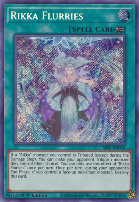Rikka Flurries SESL-EN024 (Secret Slayers)  - 1st Edition