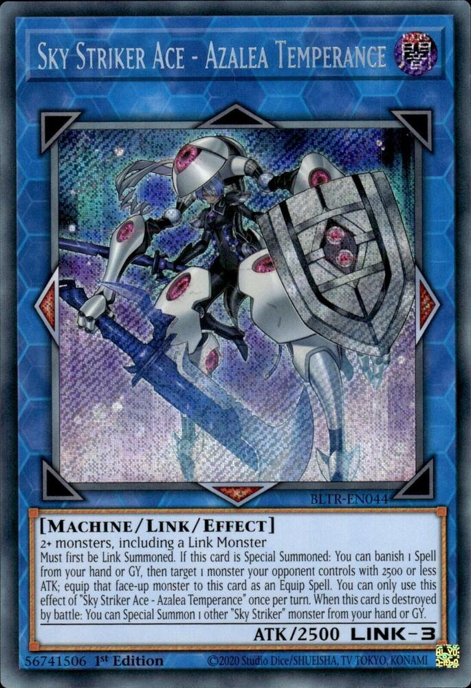 Sky Striker Ace - Azalea Temperance BLTR-EN044 (Battles of Legend: Terminal Revenge)  - 1st Edition