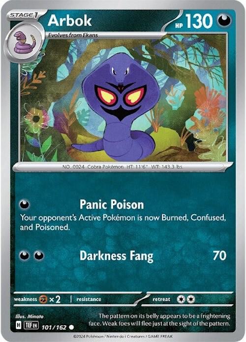 Arbok 101/162 (SV05: Temporal Forces) 