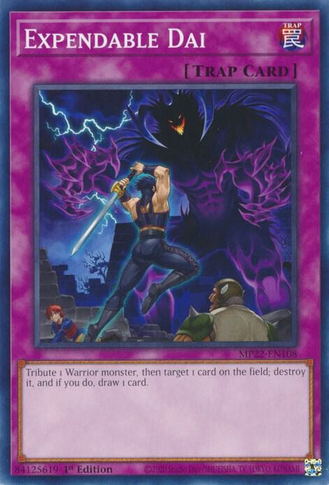 Expendable Dai MP22-EN108 (2022 Tin of the Pharaoh's Gods)  - 1st Edition