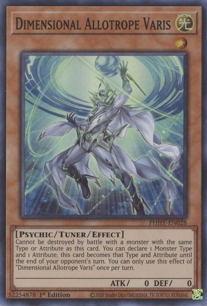 Dimensional Allotrope Varis PHHY-EN028 (Photon Hypernova)  - 1st Edition