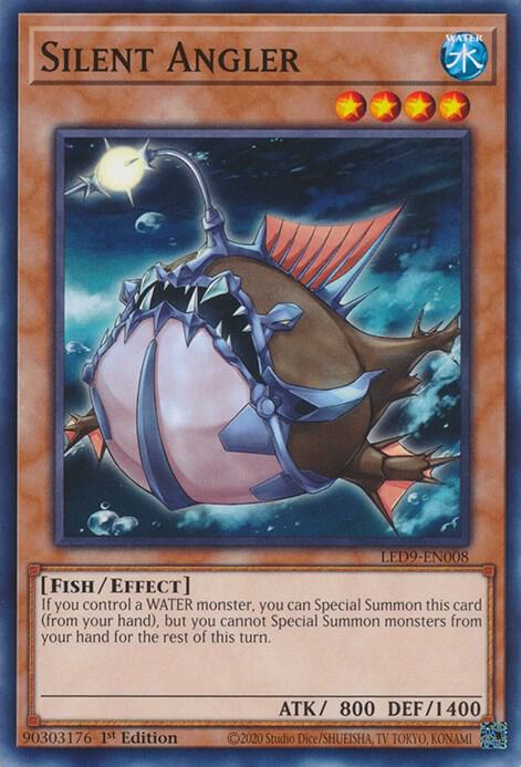 Silent Angler LED9-EN008 (Legendary Duelists: Duels From the Deep)  - 1st Edition