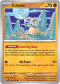 Cubone 104/165 (SV: Scarlet & Violet 151) 