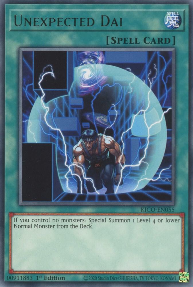 Unexpected Dai KICO-EN055 (King's Court)  - 1st Edition