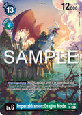 Imperialdramon Dragon Mode Digimon Illustration Competition Pack 2023 ST9-06 SR (Starter Deck 09: Ultimate Ancient Dragon) 