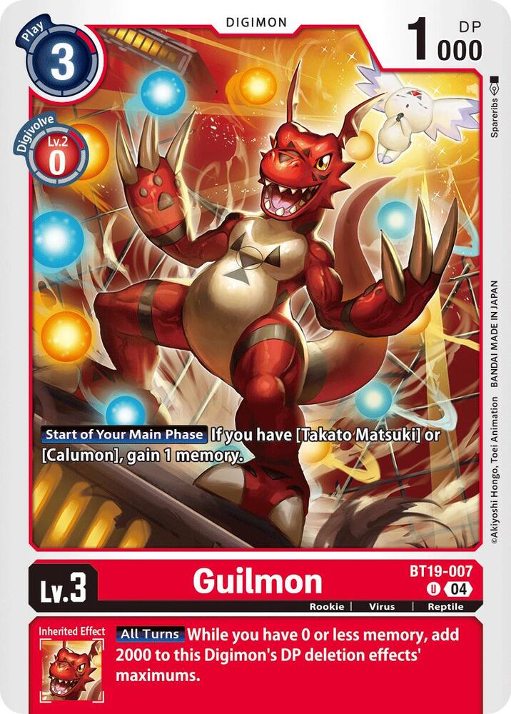Guilmon BT19-007 U (Release Special Booster 2.5) 