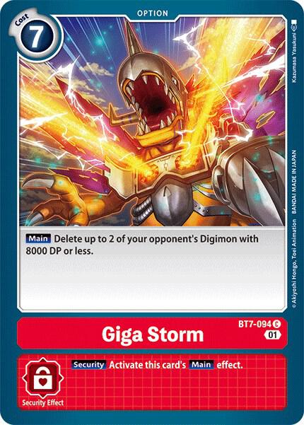 Giga Storm BT7-094 C (Next Adventure) 