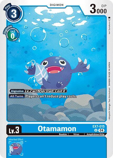 Otamamon EX7-015 U (Digimon LIBERATOR) 