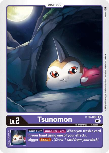 Tsunomon BT6-006 U (Double Diamond) 