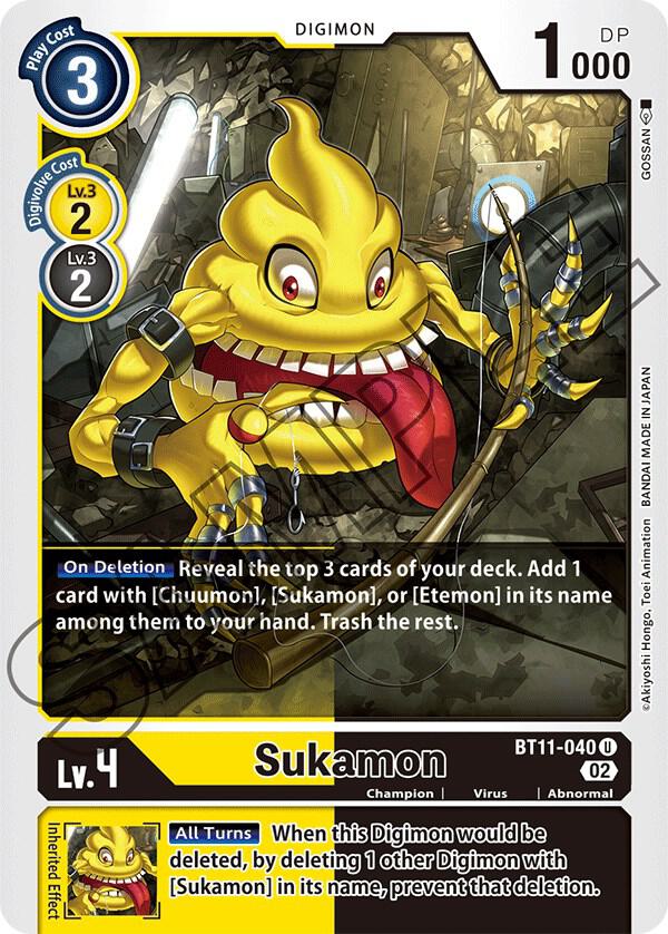 Sukamon BT11-040 U (Dimensional Phase) 