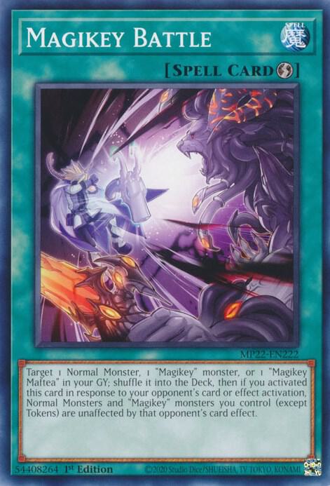 Magikey Battle MP22-EN222 (2022 Tin of the Pharaoh's Gods)  - 1st Edition