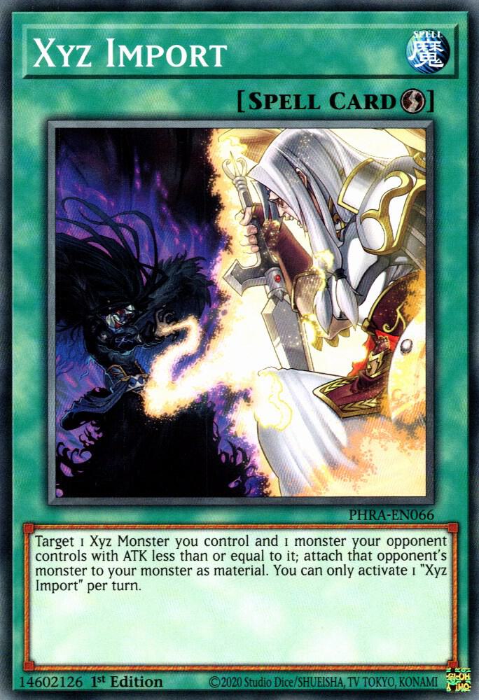 Xyz Import PHRA-EN066 (Phantom Rage)  - 1st Edition