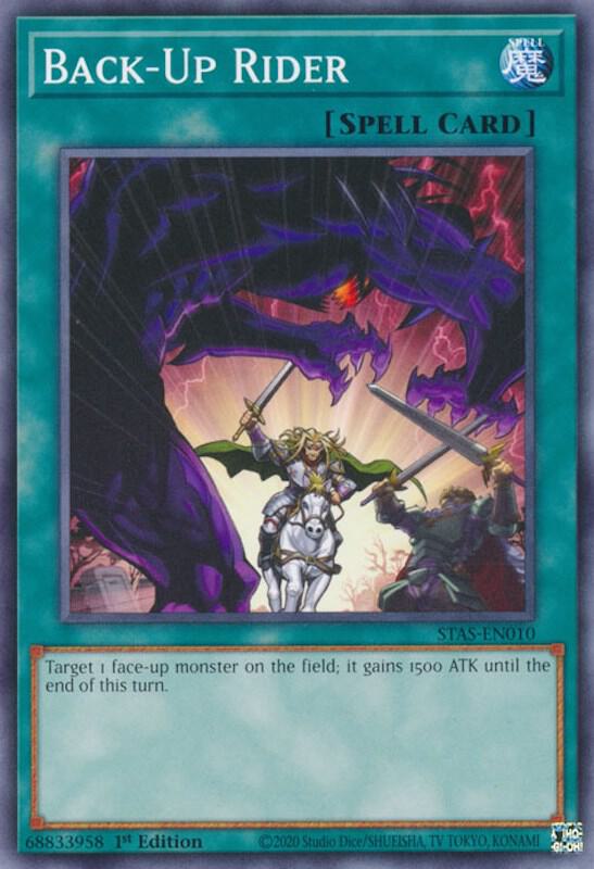 Back Up Rider STAS-EN010 (2-Player Starter Set)  - 1st Edition