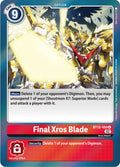 Final Xros Blade BT12-100 R (Across Time)  - Foil