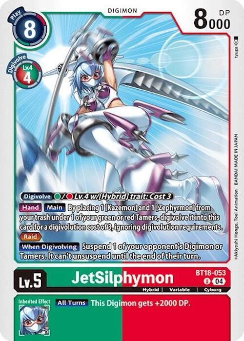 JetSilphymon BT18-053 U (Release Special Booster 2.0) 