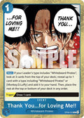 Thank You...for Loving Me!! OP08-053 (Two Legends)  - Foil