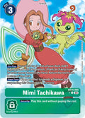 Mimi Tachikawa Alternate Art BT14-085 R (Blast Ace)  - Foil