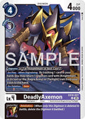 DeadlyAxemon EX10-027 U (Sinister Order) 