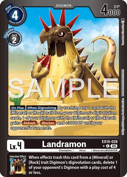 Landramon Limited Foil EX10-028 C (Sinister Order)  - Foil
