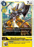 WarGrowlmon BT4-046 R (Great Legend) 