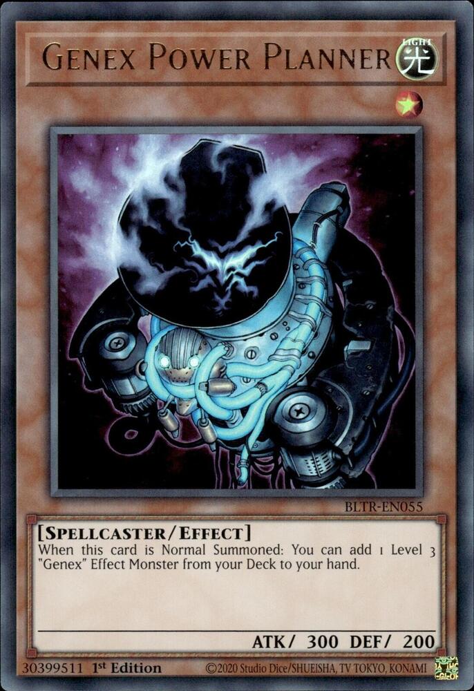 Genex Power Planner BLTR-EN055 (Battles of Legend: Terminal Revenge)  - 1st Edition