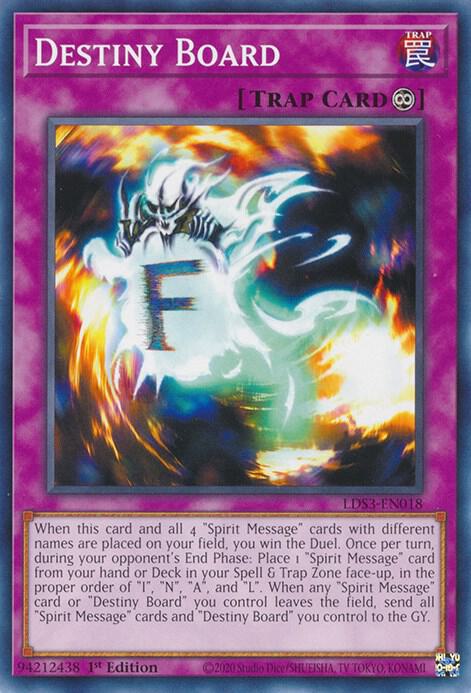 Destiny Board LDS3-EN018 (Legendary Duelists: Season 3)  - 1st Edition
