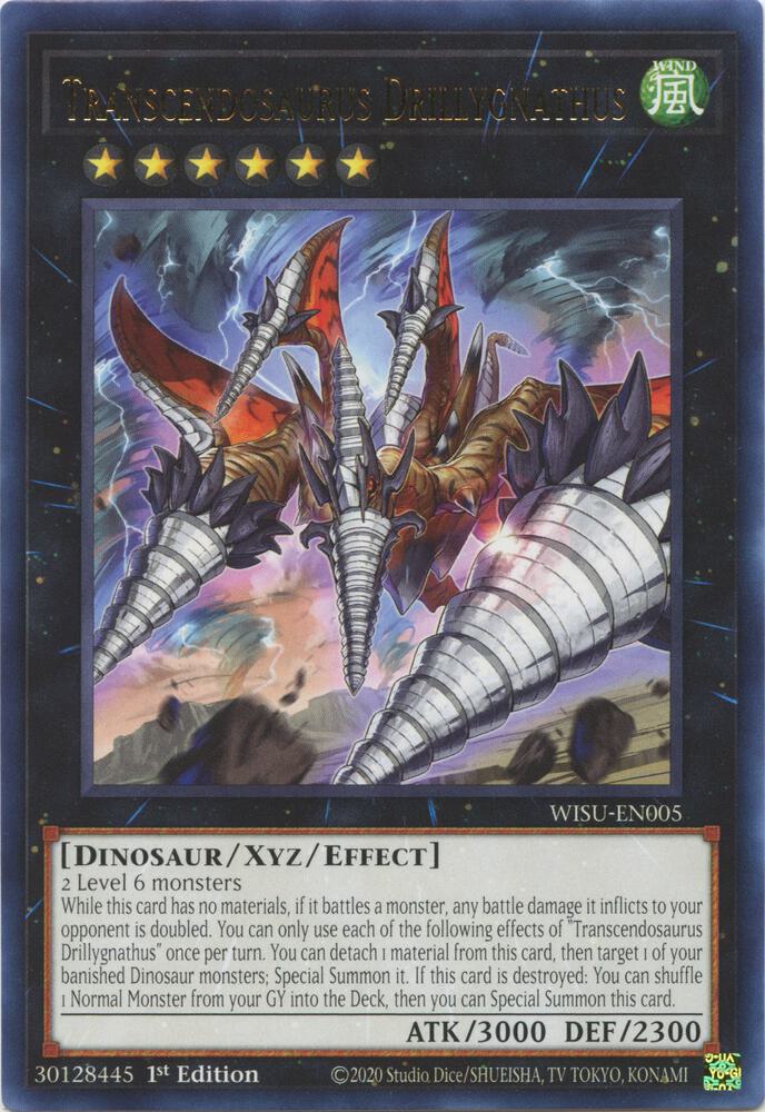 Transcendosaurus Drillygnathus WISU-EN005 (Wild Survivors)  - 1st Edition