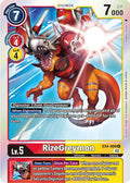 RizeGreymon EX4-009 R (Alternative Being Booster)  - Foil